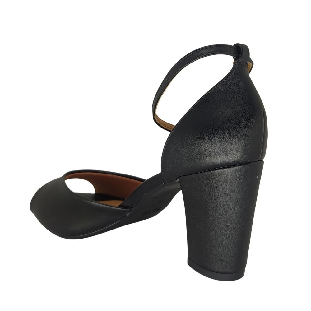 Sandália Social Vizzano Salto Alto Preto 3