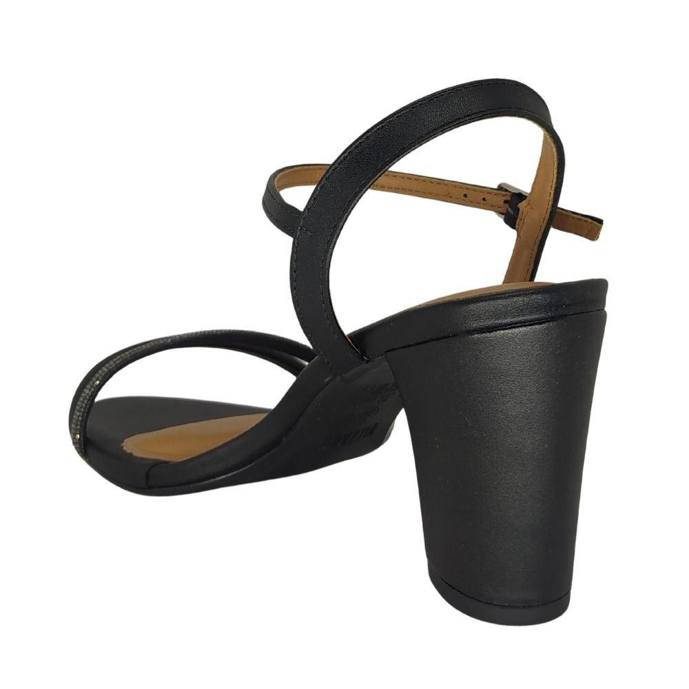 Sandália Social Vizzano Salto Alto Preto 3