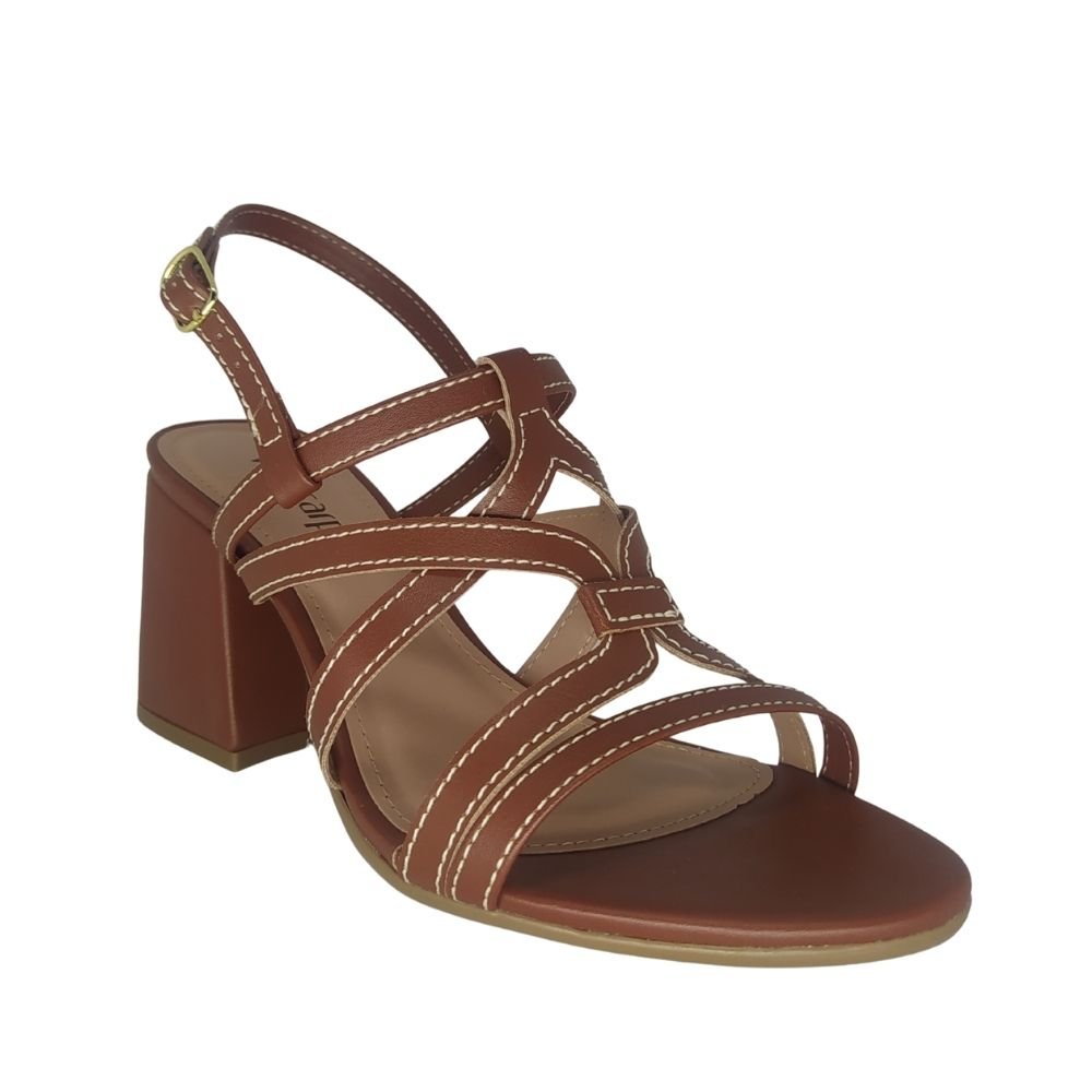 Sandália Via Scarpa Salto Médio