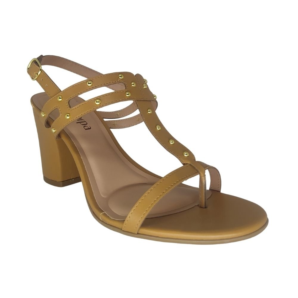 Sandália Salto Médio Via Scarpa