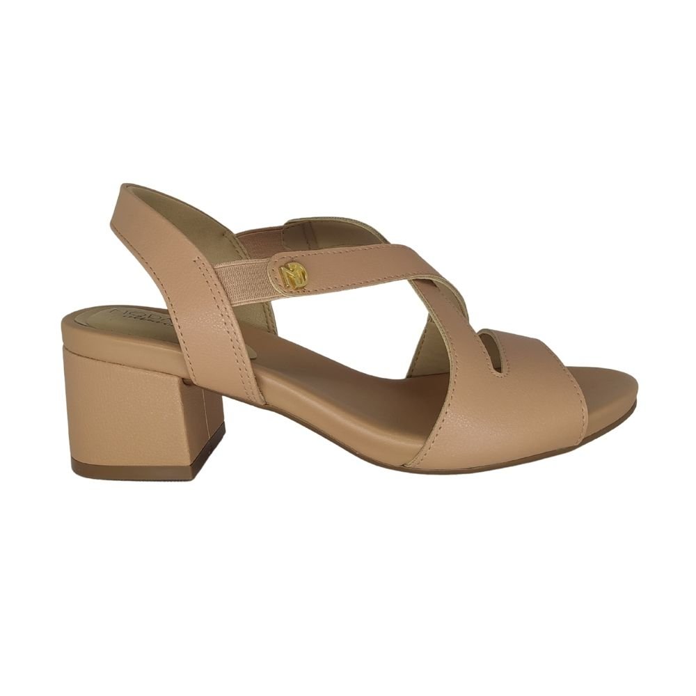 Sandália Feminina Modare Salto Médio Nude 2