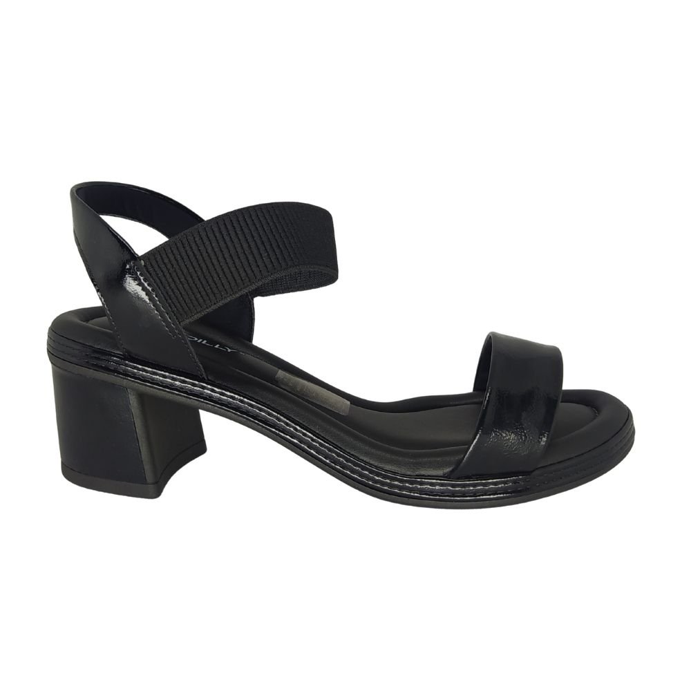 Sandália Piccadilly em Verniz Preto 2