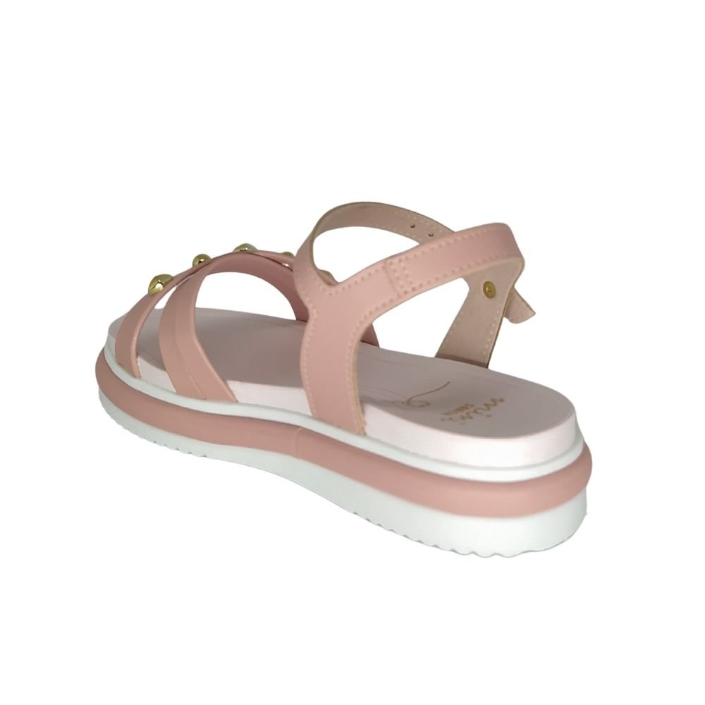 Sandália Menina Plataforma Mini Sua Cia Rosa 3
