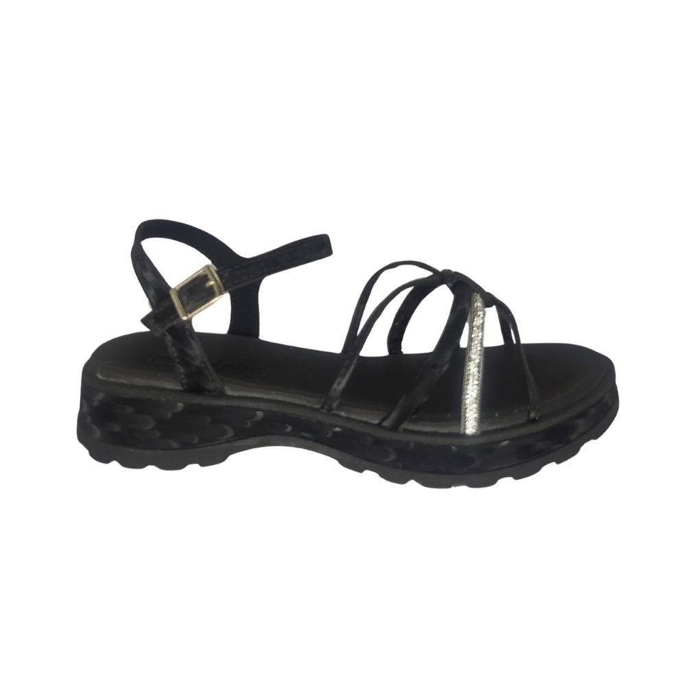 Sandália Molekinha Infantil Preto 3