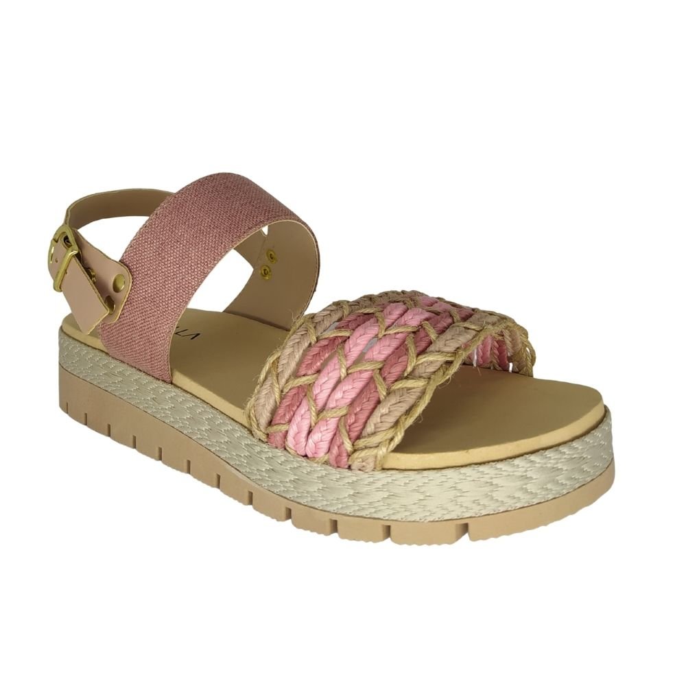 Sandália Feminina Plataforma Via Bella