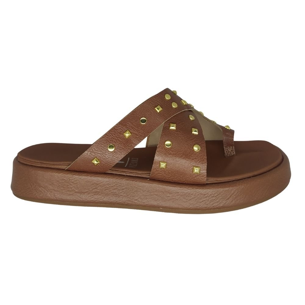 Chinelo/Tamanco Plataforma Vizzano Marrom 2