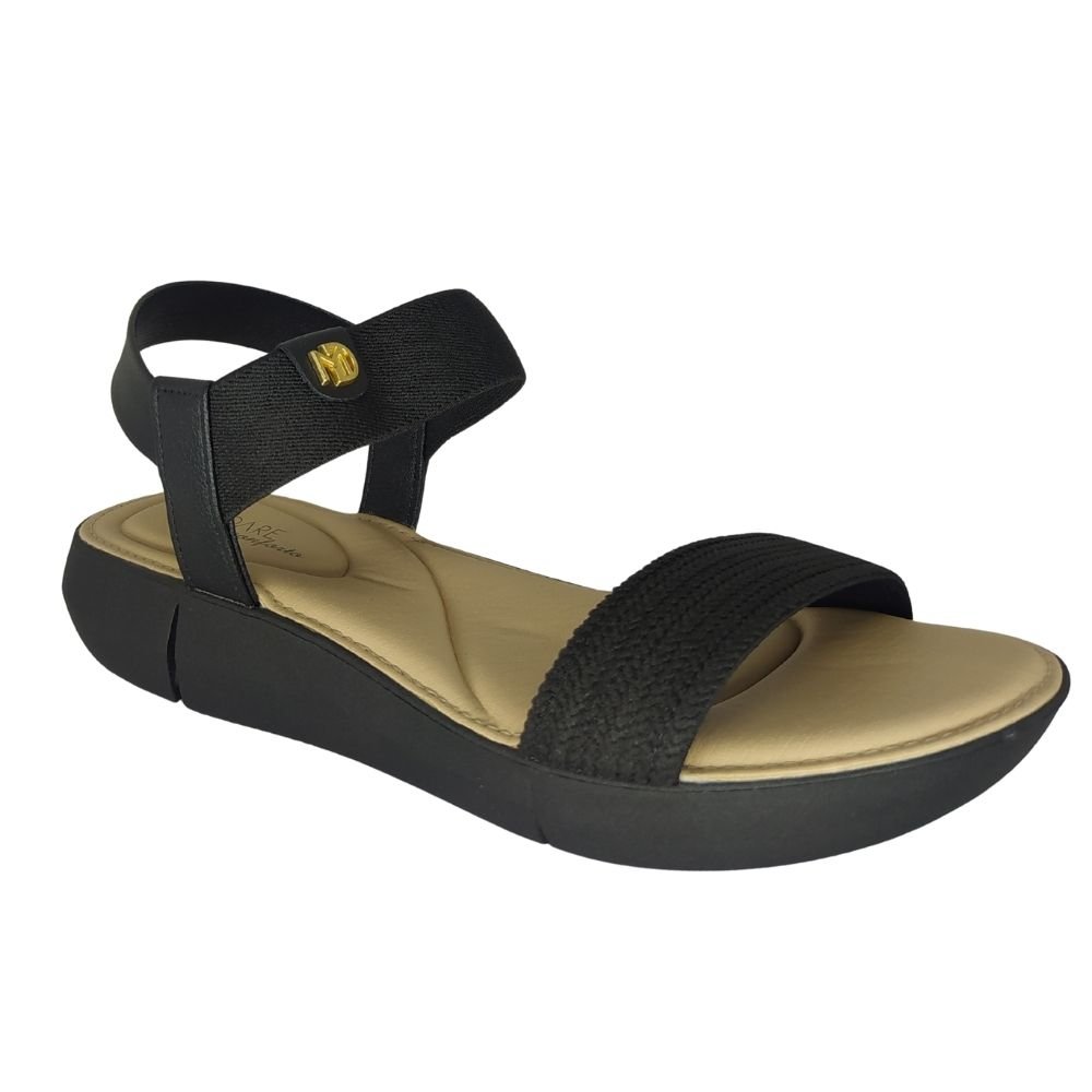 Sandália Feminina Modare com Ajuste em Elástico