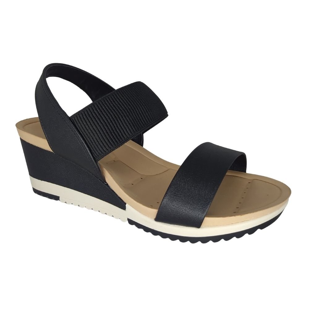 Sandália Feminina Modare Anabela com Elástico