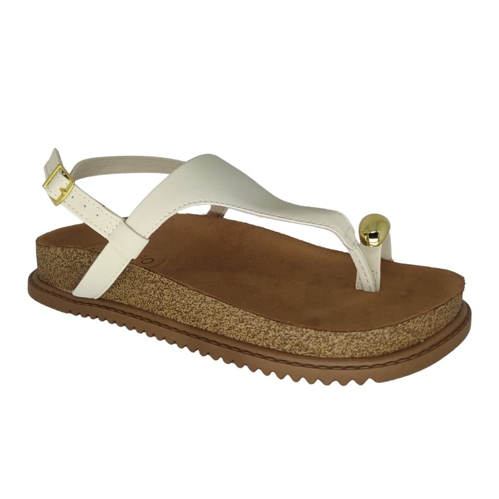 Sandália Feminina Beira Rio de Dedo Ring Toe