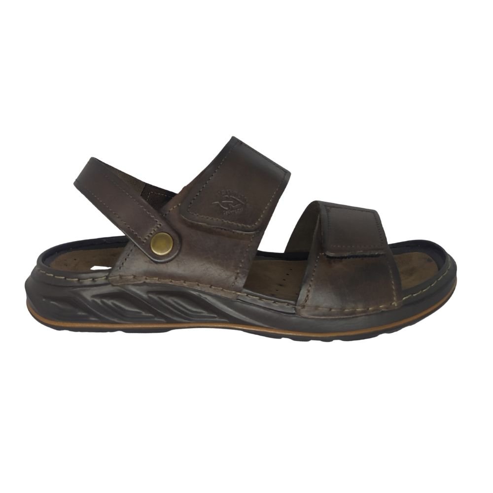 Chinelo/Sandália Masculina Pegada Marrom 2