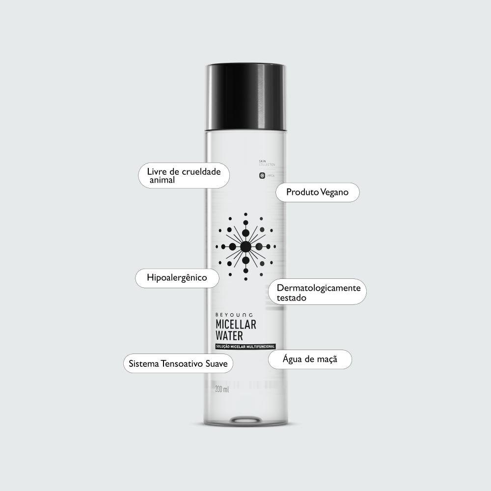Beyoung Micellar Water - Água Micelar Multifuncional 200ml 200ml 4