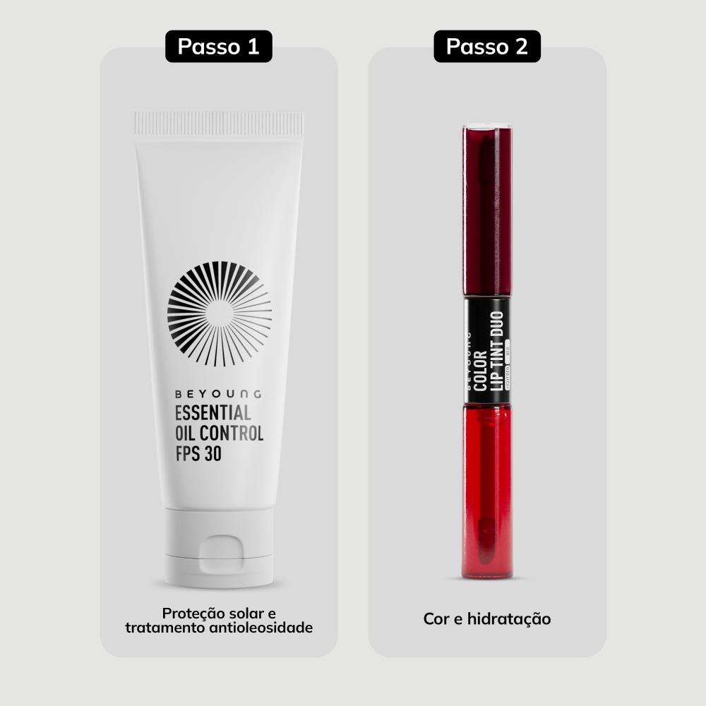 Kit Beyoung Dupla de Proteção e Cor 1 FPS 30 e 1 Lip Tint ÚNICO 5