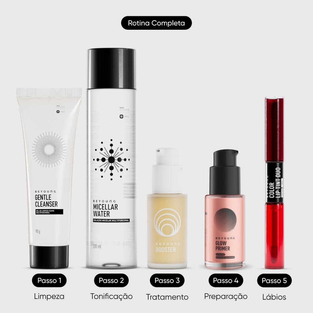 Kit Clássicos Beyoung Skincare e Make Rosé 5 produtos ÚNICO 8