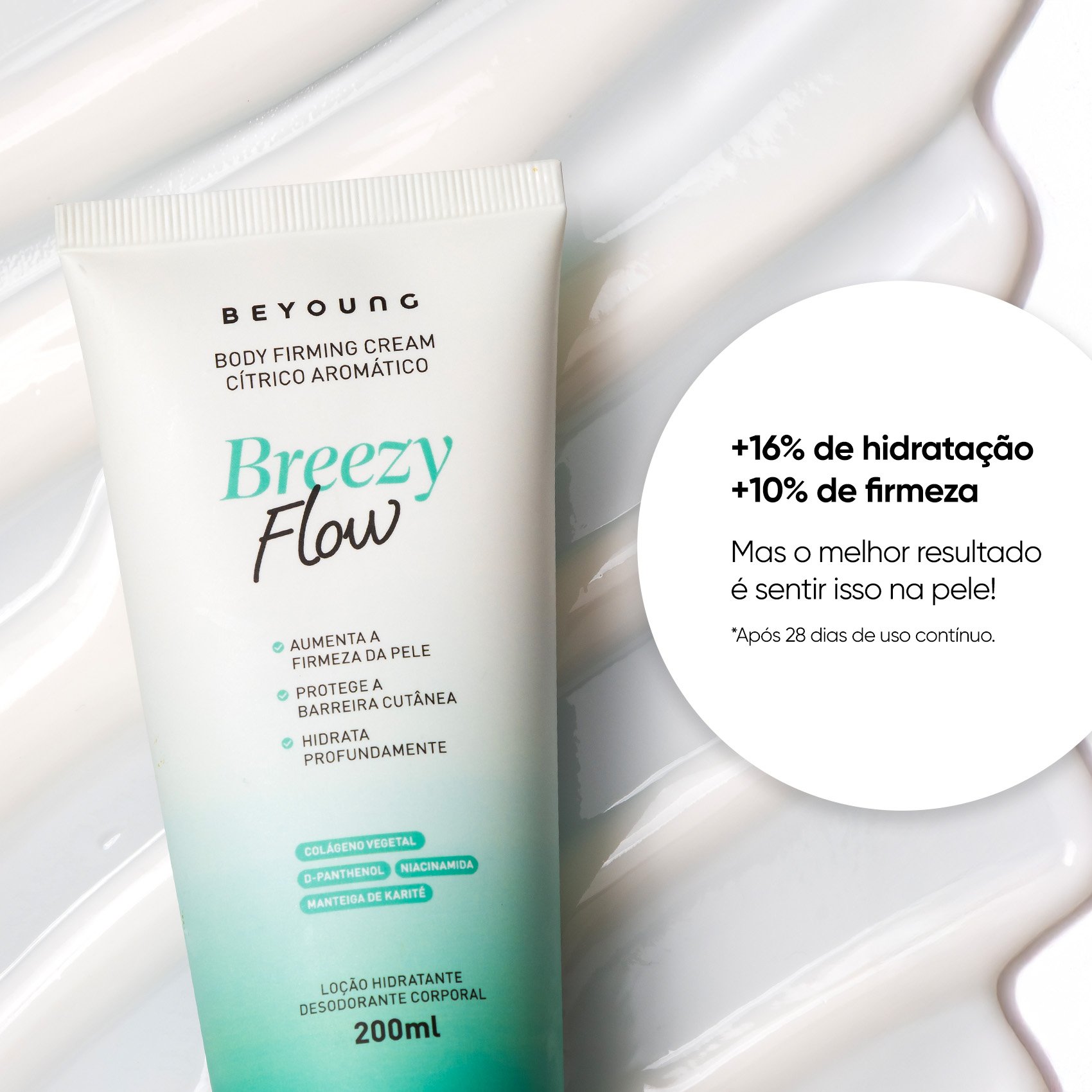 Beyoung Body Firming Cream Loção Hidratante Corporal 200ml 200ml 6