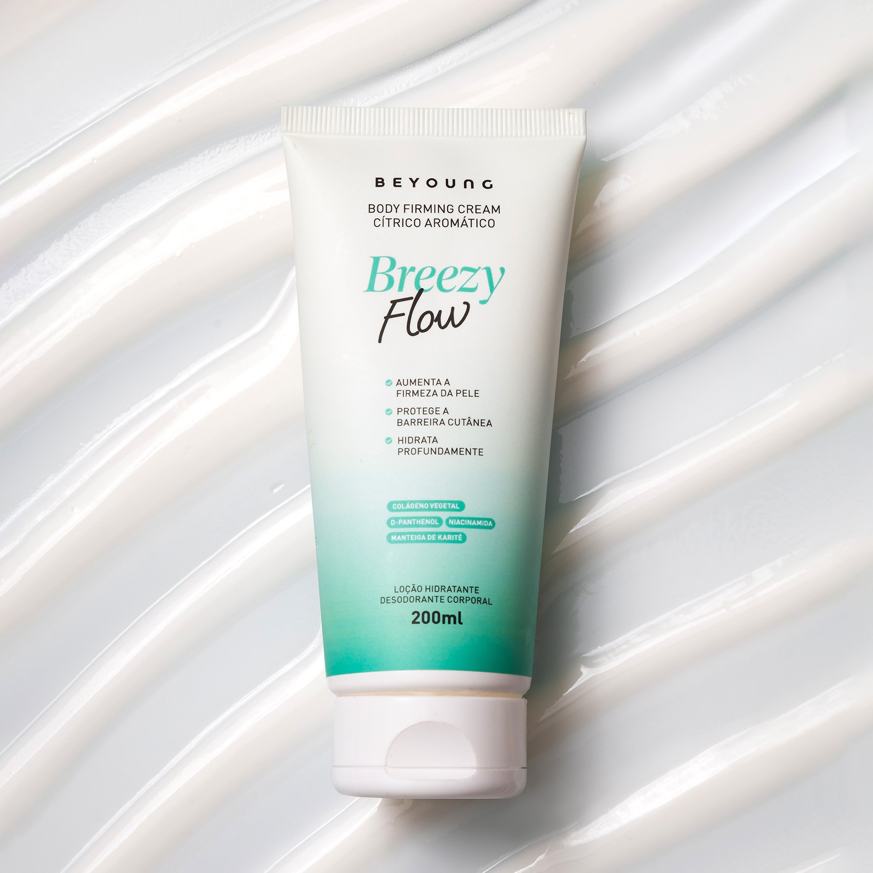 Beyoung Dupla Corporal Hidratante e Sabonete Líquido Breezy Flow Cítrico Aromático ÚNICO 6