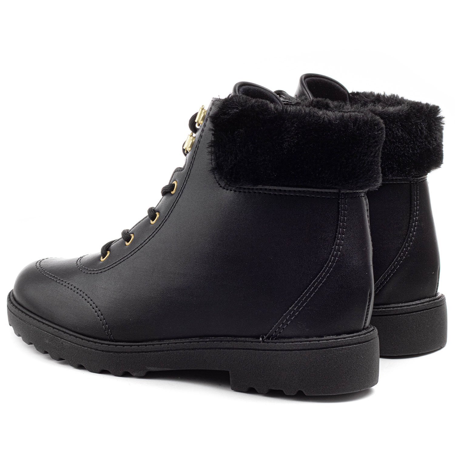 Bota Cano Curto Modare Preto 4