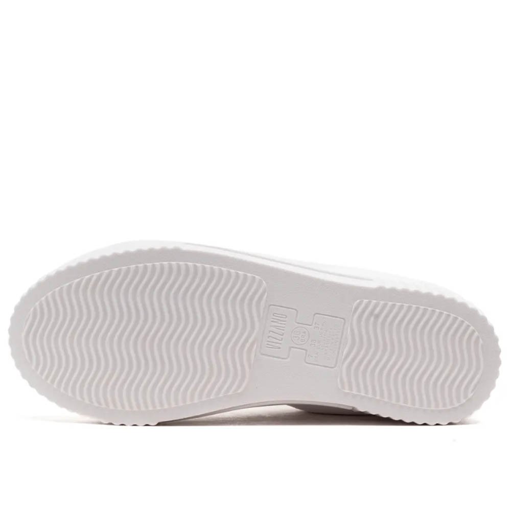 Tênis Feminino Vizzano Casual Detalhe- Branco/ Cinza Branco 3