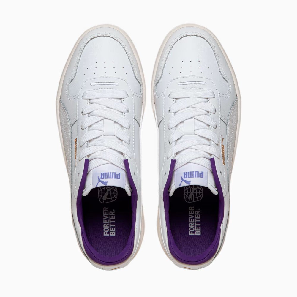 Tênis Puma Carina Street Bdp Feminino - Branco/ Roxo