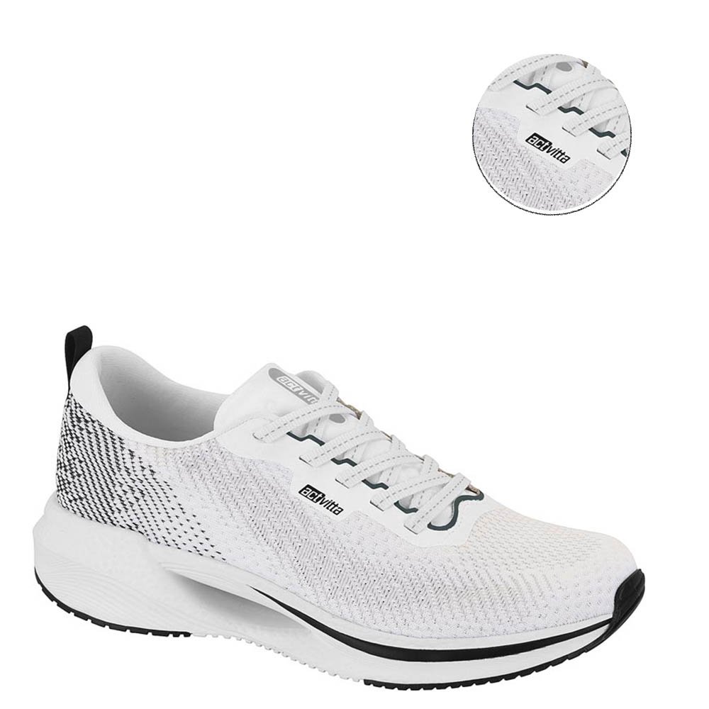 Tênis Actvitta Casual Masculino 4927201- Branco Branco 2