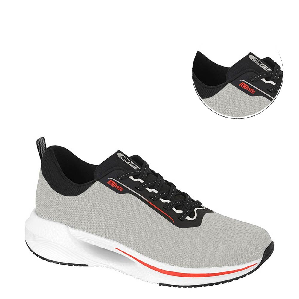 Tênis Actvitta Casual Masculino 4927203- Gelo Cinza 2