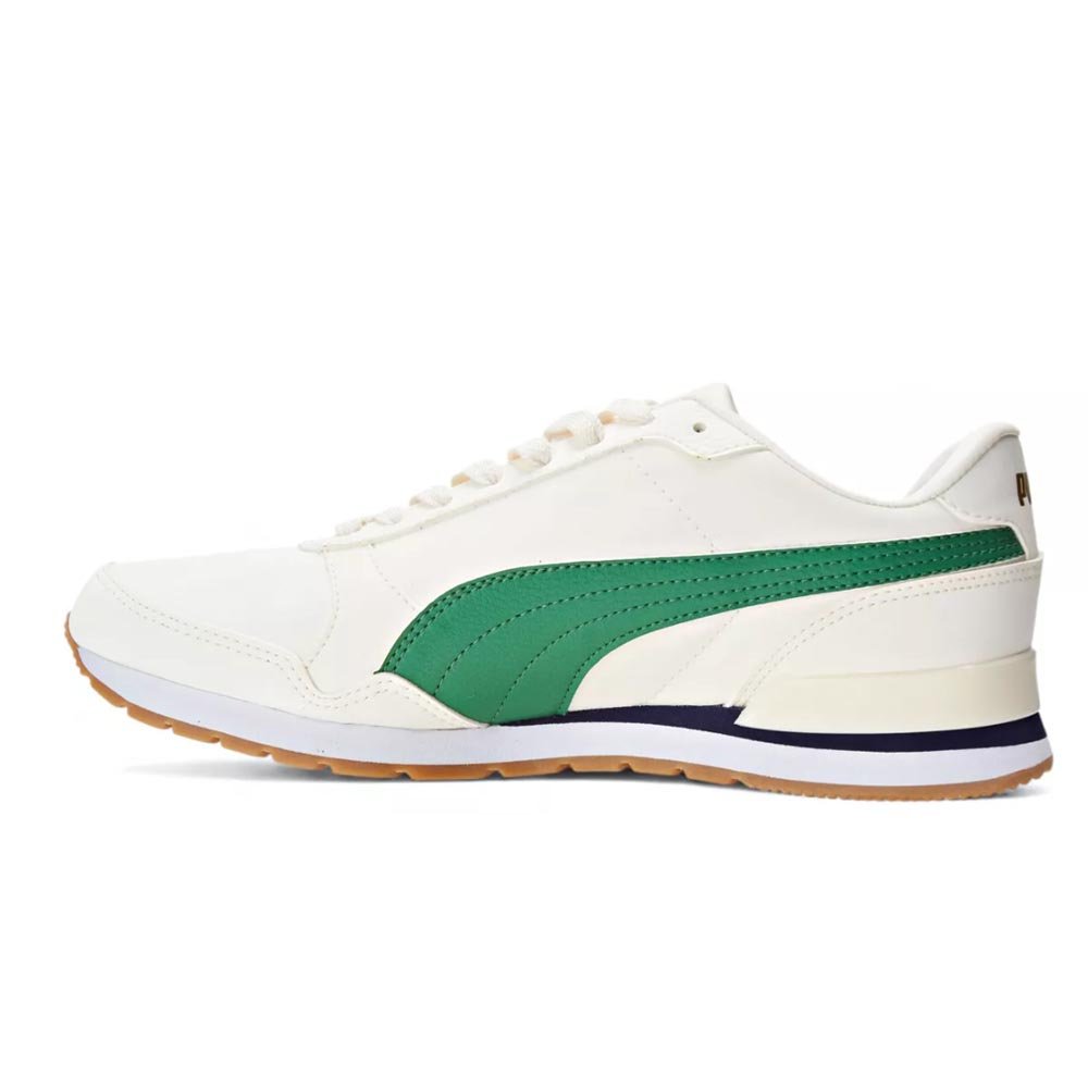 Tênis Puma Masculino St Runner V2 - Branco Verde Branco/Verde 5