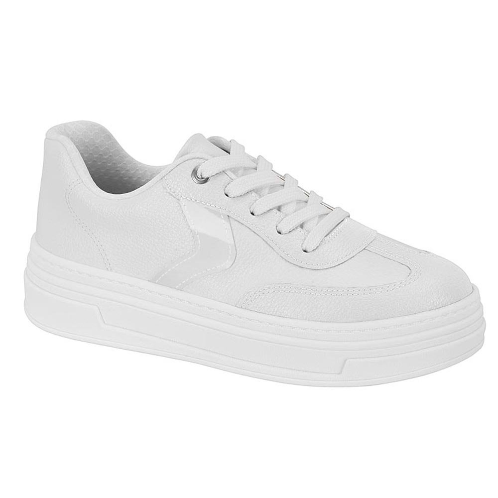Tênis Feminino Casual Beira Rio Urbano - Branco Branco 1
