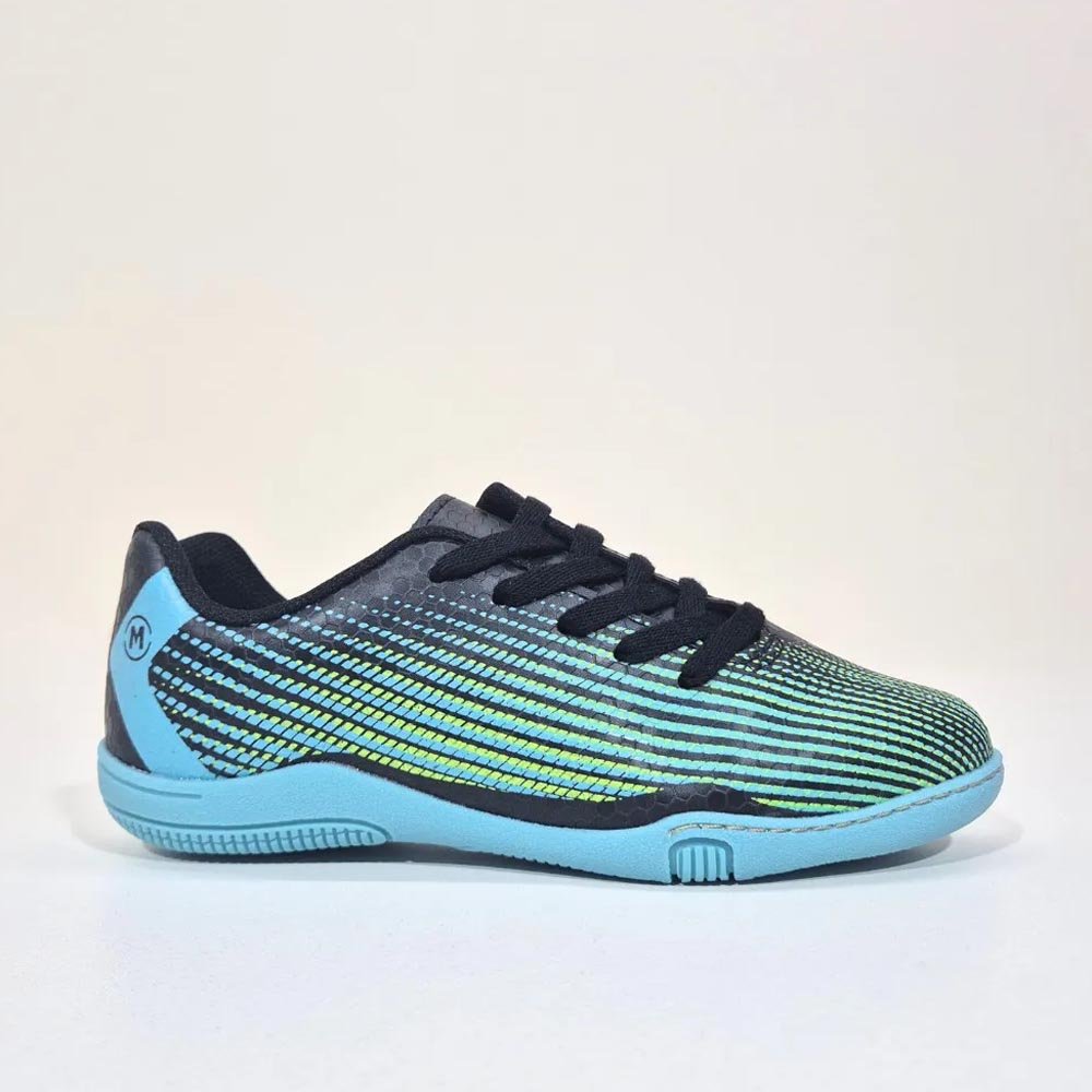 Chuteira Tênis Infantil Molekinho Estampado Preto Preto 1