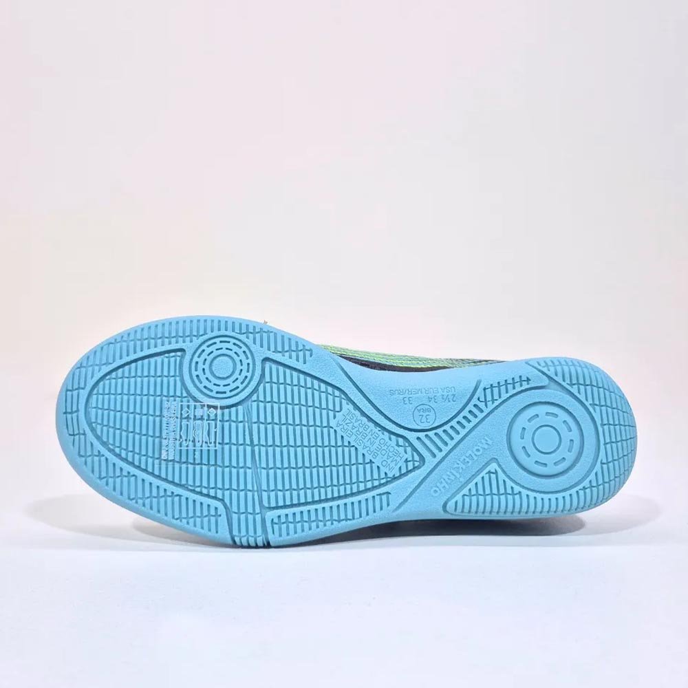 Chuteira Tênis Infantil Molekinho Estampado Preto Preto 4