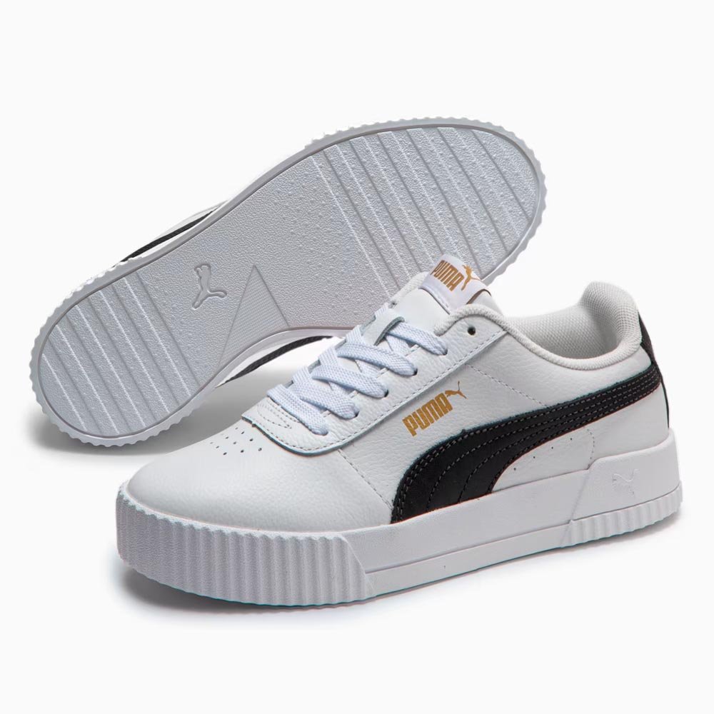 Tênis Puma Carina Feminino 3.0 Branco/ Preto Branco 3