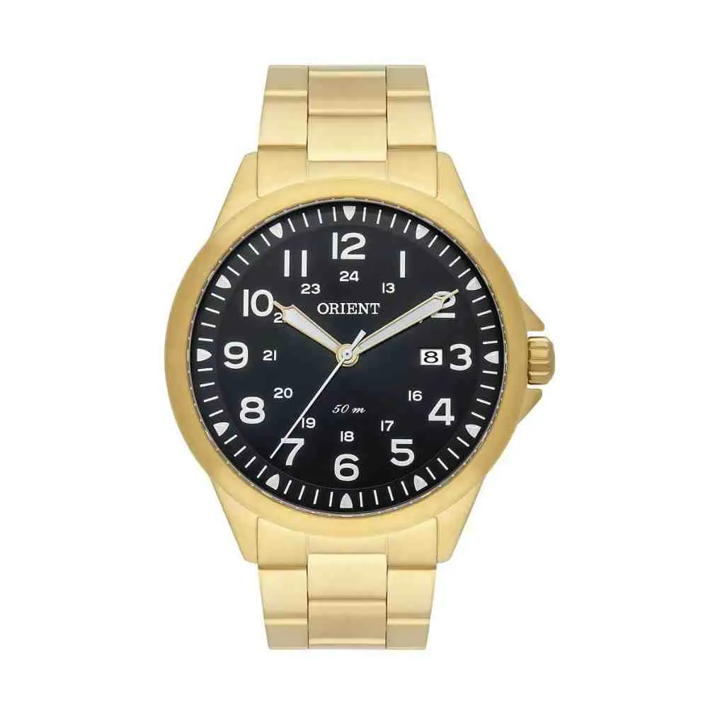 Relógio Masculino Orient MGSS1199 P2KX Dourado 1