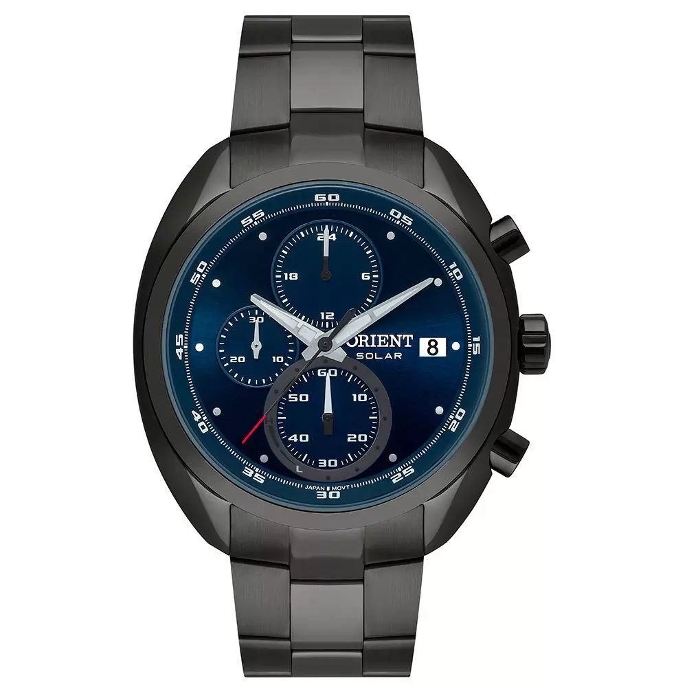 Relógio orient masculino MYSSC011 D1GX Preto 1