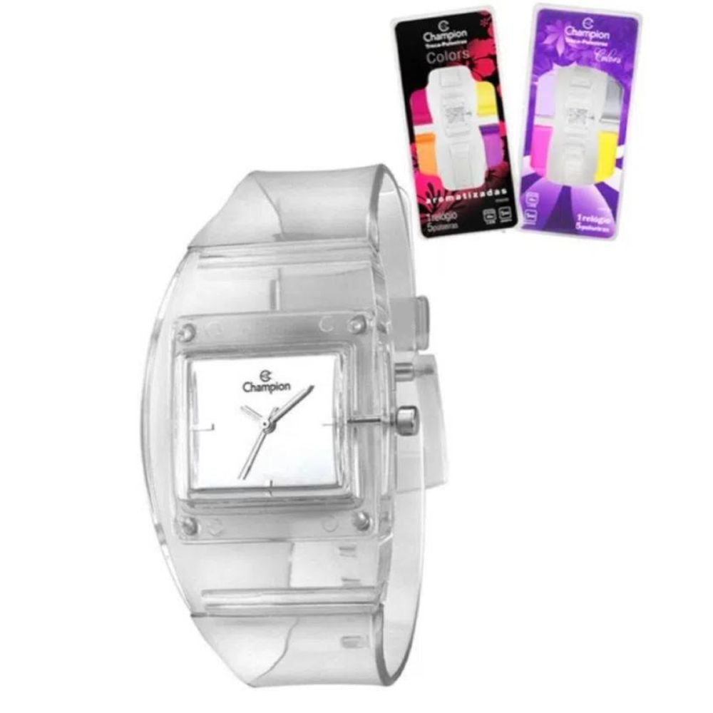 Relógio Feminino Champion Analógico Cp28220s Prata 1