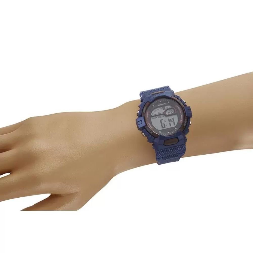 Relógio Speedo Masculino Ref: 81191g0evnp4 Esportivo Digital Azul 3