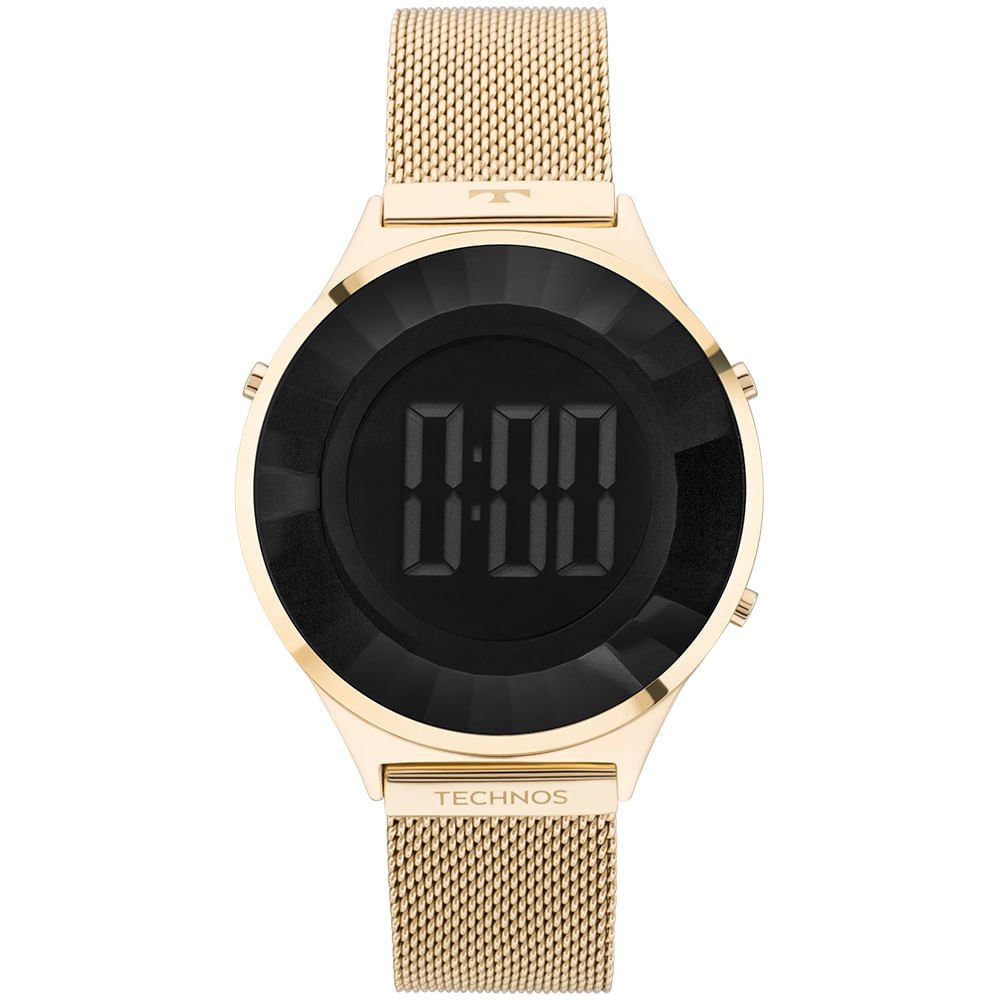 Relógio Technos Crystal Dourado Feminino BJ3851AD/4P Dourado 1