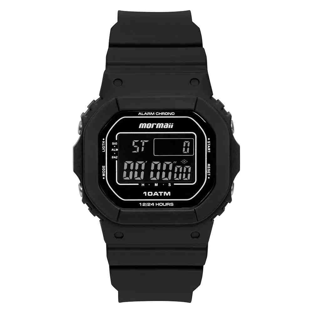Relógio Mormaii Action Preto Unissex MO0300JB/8P