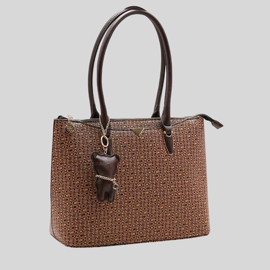 Bolsa Chenson Tote Monograma 83600 - Feminino Marrom 1