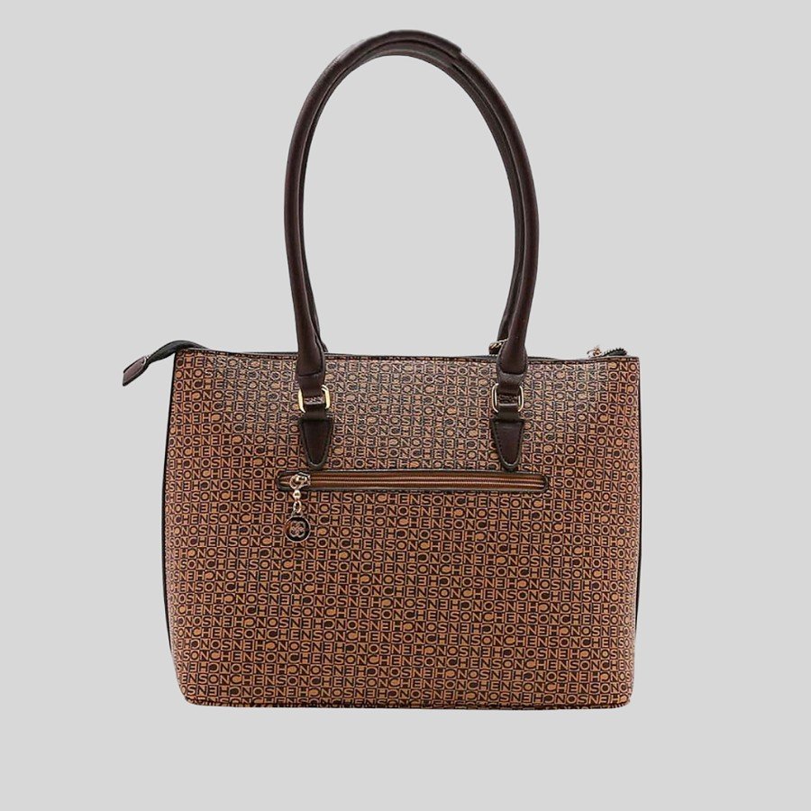 Bolsa Chenson Tote Monograma 83600 - Feminino Marrom 3