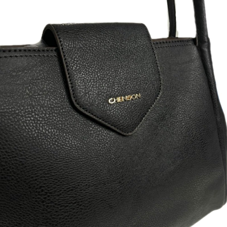 Bolsa Chenson Tote de Ombro 83583 - Feminina Preto 2