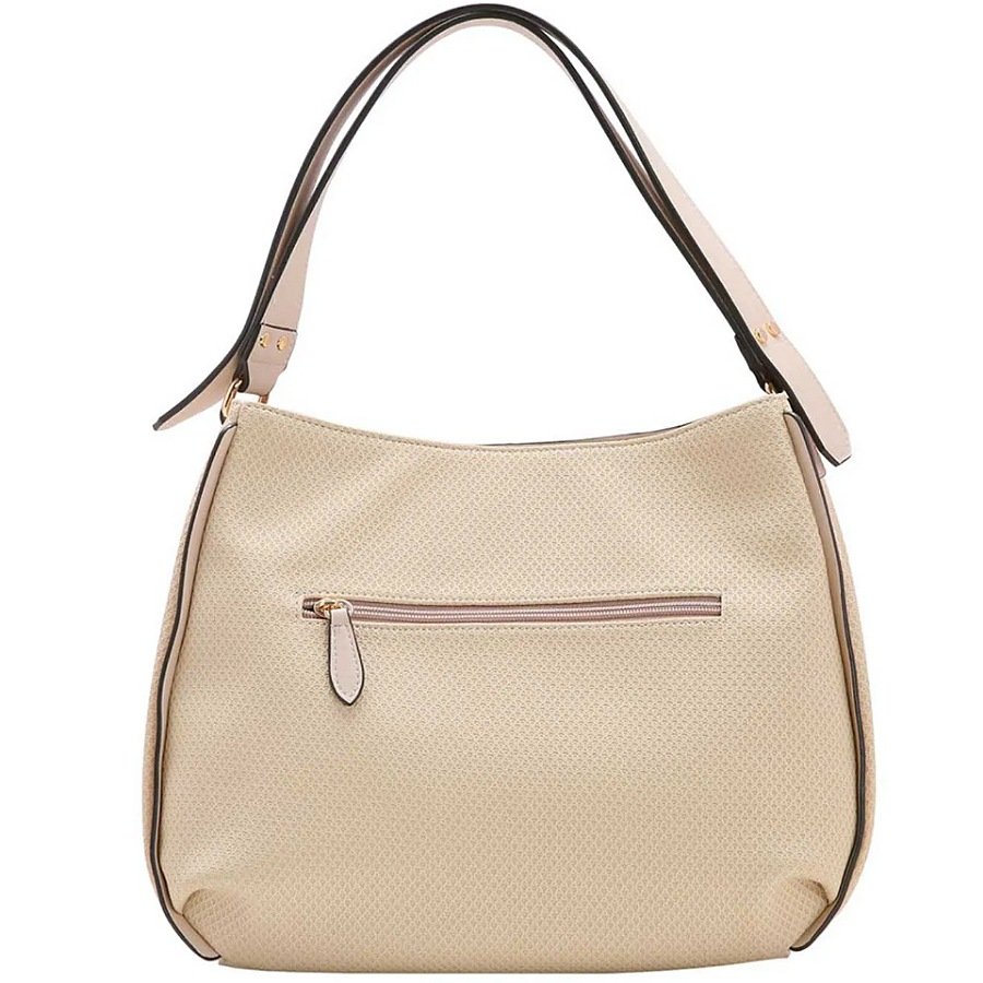 Bolsa Chenson Mini Tressê Hobo 83361 - Feminina Bege