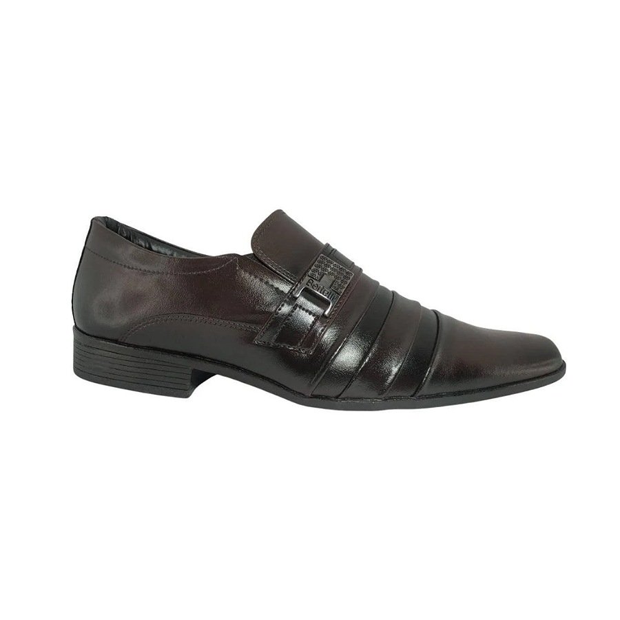 Sapato Social Bertelli Sem Cadarço 70019 -  Masculino