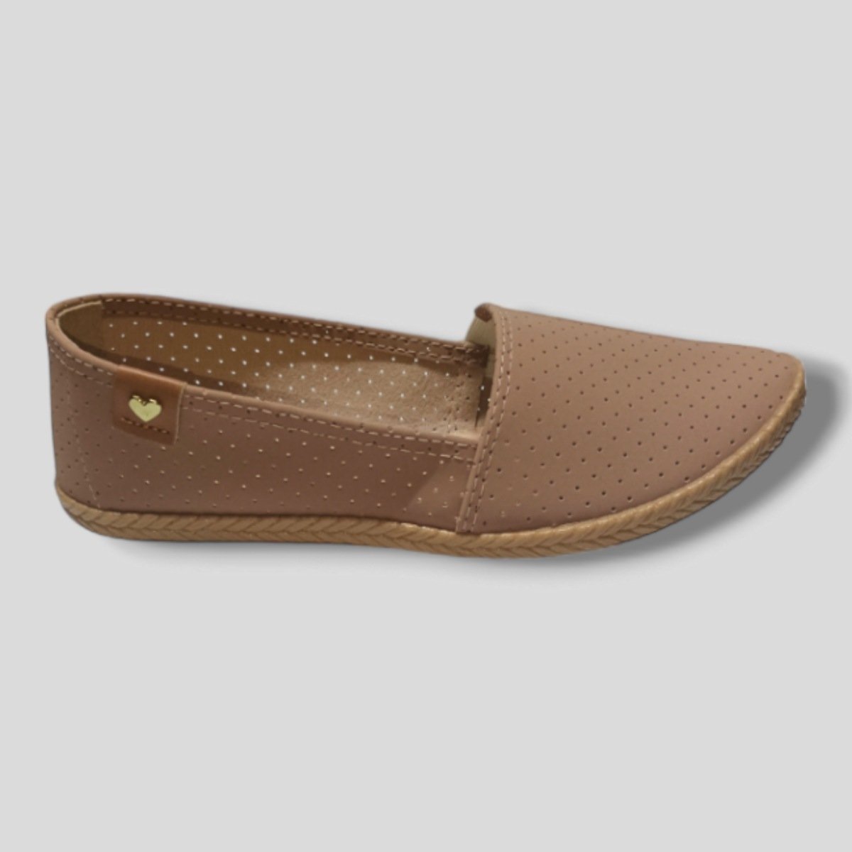 Sapatilha Moleca Nobuck 5287210 - Feminino Bege 1