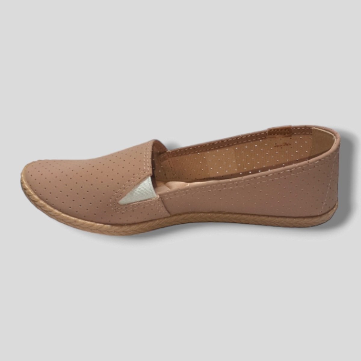 Sapatilha Moleca Nobuck 5287210 - Feminino Bege 2