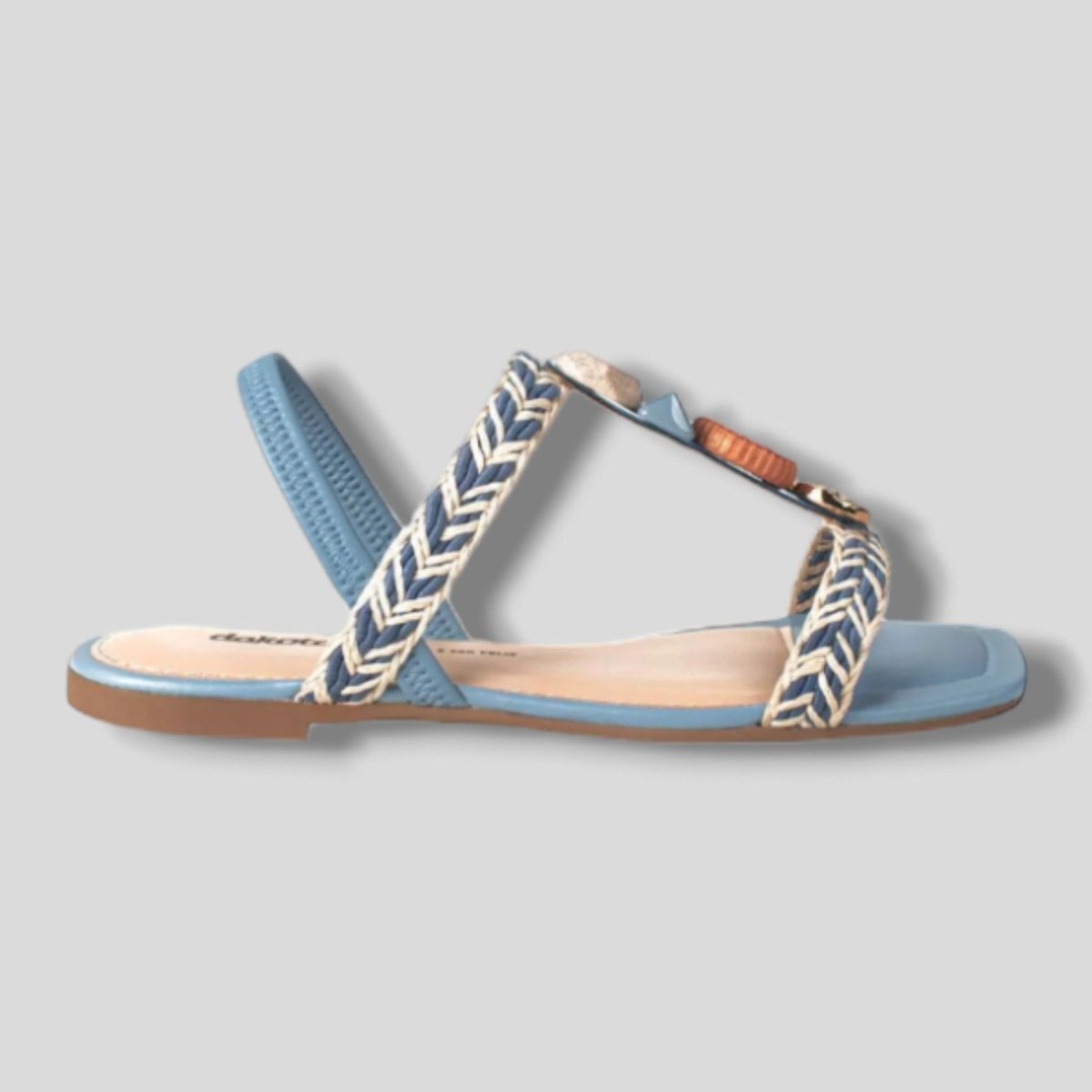 Sandália Dakota Rasteira 6791 - Feminino Azul 1