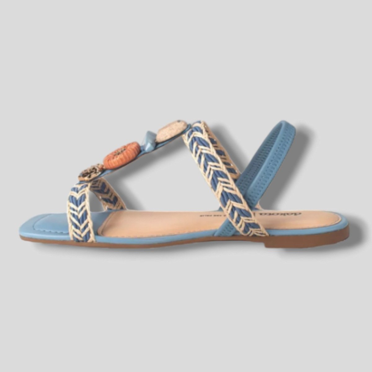 Sandália Dakota Rasteira 6791 - Feminino Azul 2