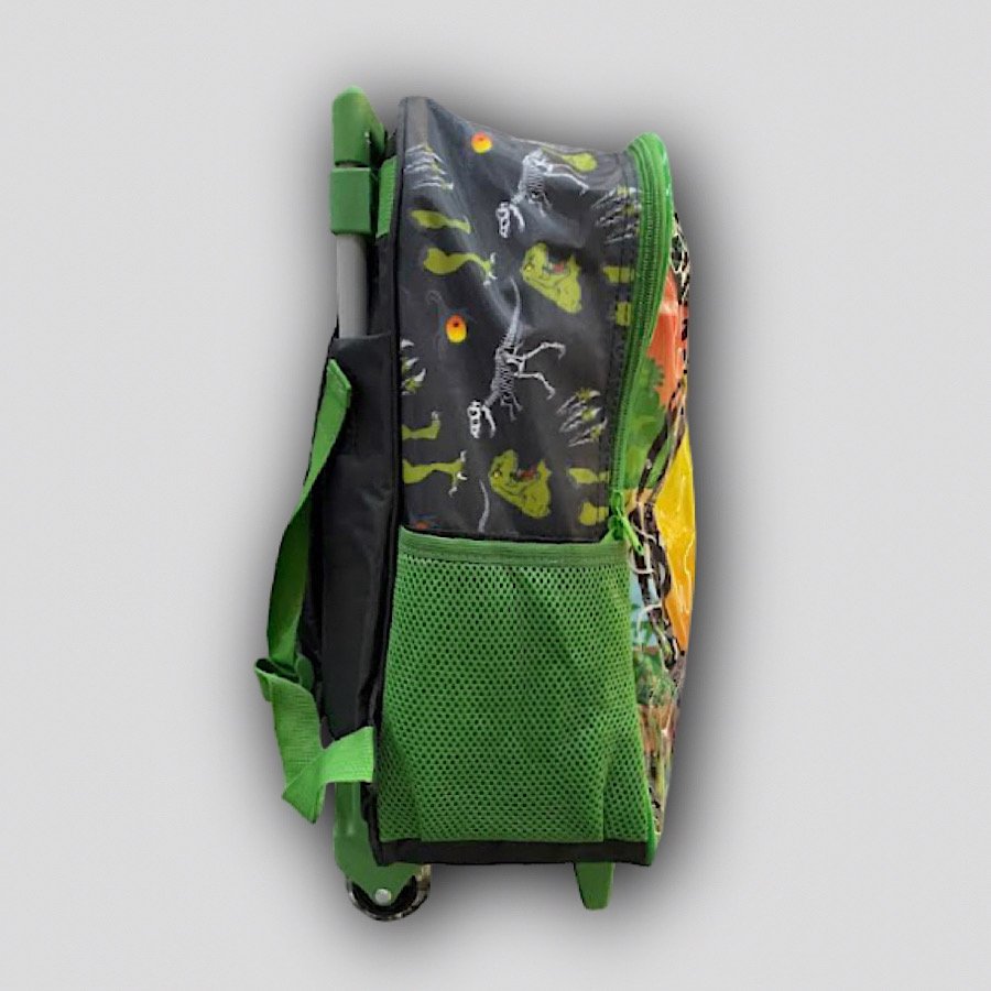 Kit Mochila de Rodinha Luxcel Up4you T-Rex 39342 Preto 3