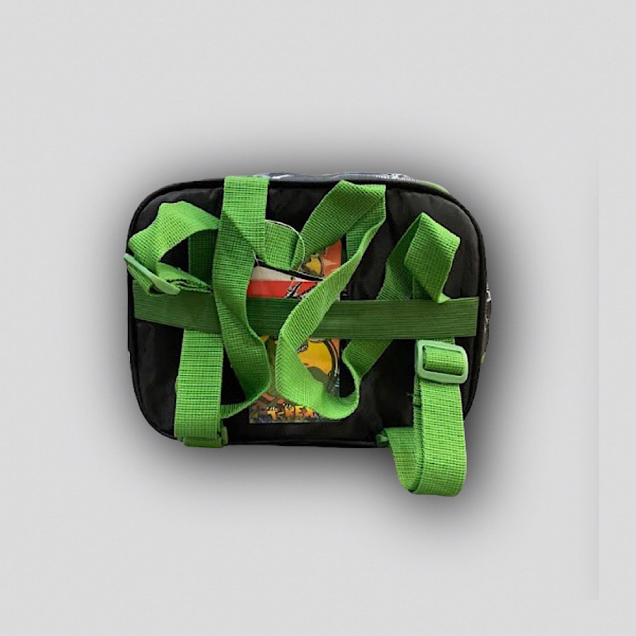 Kit Mochila de Rodinha Luxcel Up4you T-Rex 39342 Preto 7
