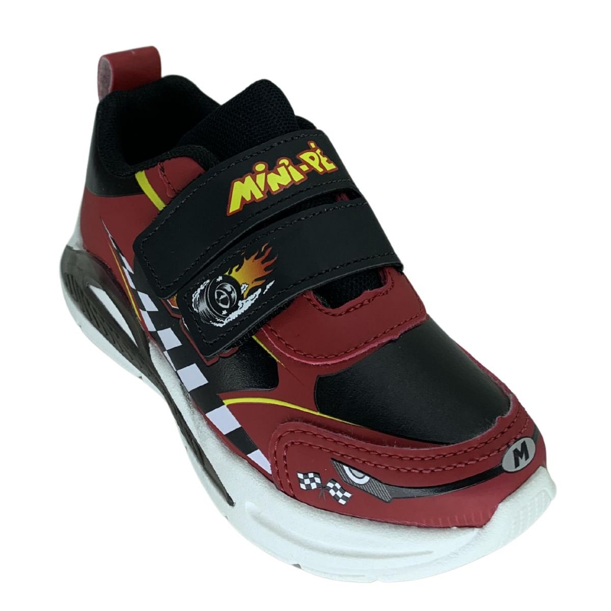 Tênis Led Velcro MiniPé 2434 - Juvenil