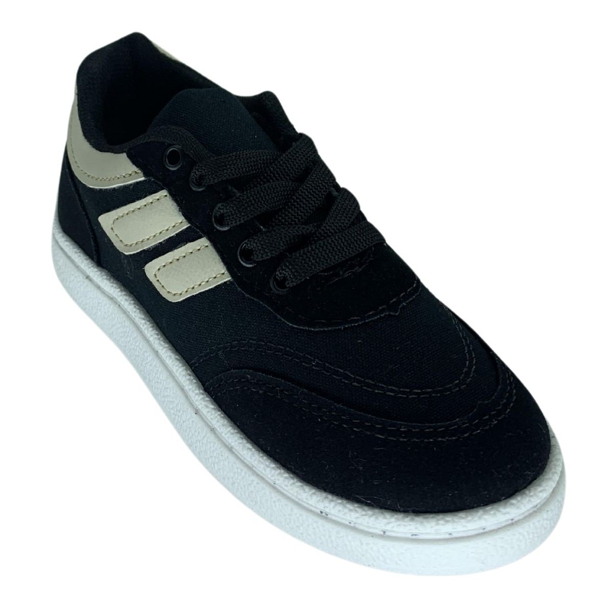 Tenis Casual MiniPé 2431 - Juvenil Preto 1