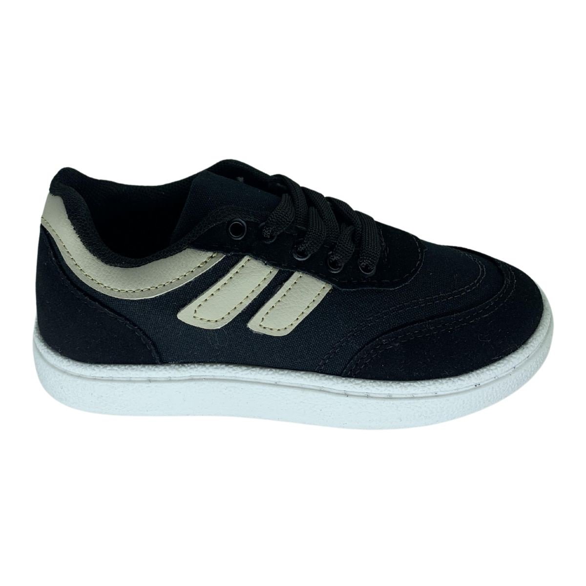 Tenis Casual MiniPé 2431 - Juvenil Preto 3