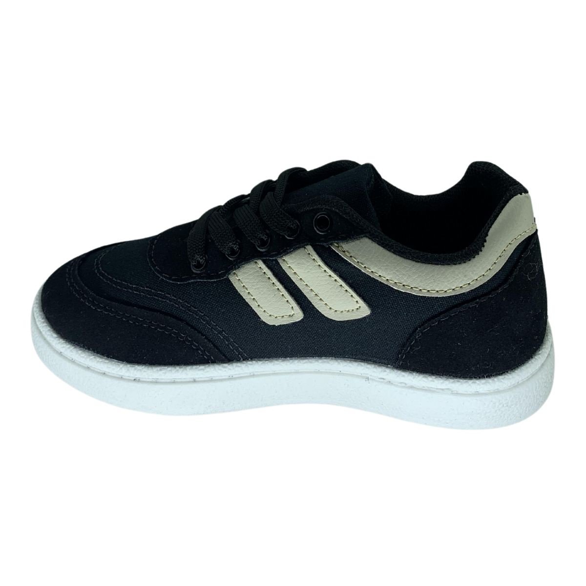 Tenis Casual MiniPé 2431 - Juvenil Preto 4